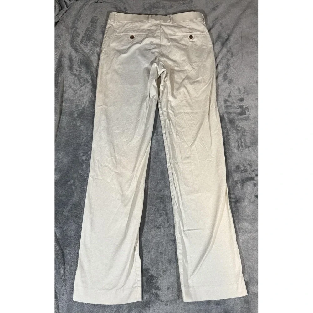 Murano Pants Mens 32x34 Beige Alex Fit Chino Stretch Wardrobe Essentials Casual